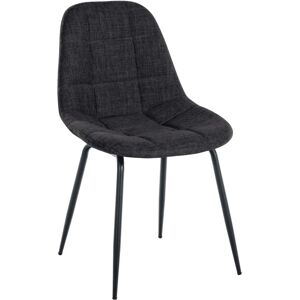 Pricenet Ciril Silla de comedor gris oscuro - Silla Pricenet Ciril Silla de comedor gris oscuro - Silla