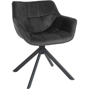 Pricenet Westport Chaise en Velours - Siège Gris Foncé Ergonomique - Publicité Pricenet Westport Chaise en Velours - Siège Gris Foncé Ergonomique - Publicité