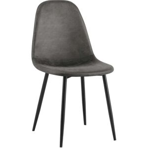 CLP Chaise de salle à manger Napier moderne - Tapissée, Noire, 88cm de haut - Publicité CLP Chaise de salle à manger Napier moderne - Tapissée, Noire, 88cm de haut - Publicité