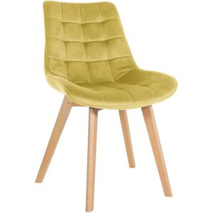 Chaise en velours Pricenet Bäck - Style scandinave - Confortable - Chaise de salle à manger - Publicité Chaise en velours Pricenet Bäck - Style scandinave - Confortable - Chaise de salle à manger - Publicité