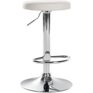 Taburete de bar CLP Ponte - Ajustable, giro 360°, Cuero sintético Taburete de bar CLP Ponte - Ajustable, giro 360°, Cuero sintético