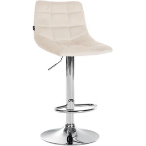 CLP Tabouret de bar Jerry en velours - Hauteur réglable, Rotation 360° - Moderne - Publicité CLP Tabouret de bar Jerry en velours - Hauteur réglable, Rotation 360° - Moderne - Publicité