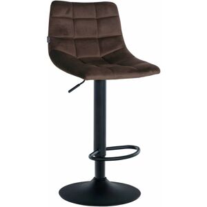 Taburete de bar Jerry en terciopelo - Ajustable, Giratorio, Moderno Taburete de bar Jerry en terciopelo - Ajustable, Giratorio, Moderno