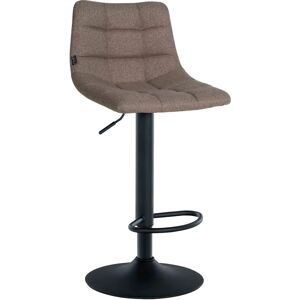 CLP Jerry Taburete de Tela Gris Top - Silla de Bar Ajustable CLP Jerry Taburete de Tela Gris Top - Silla de Bar Ajustable