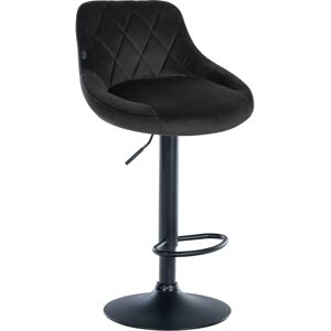 CLP Lazio Tabouret de Bar Velours - Hauteur Réglable, Pivotant 360°, Confortable - Publicité CLP Lazio Tabouret de Bar Velours - Hauteur Réglable, Pivotant 360°, Confortable - Publicité