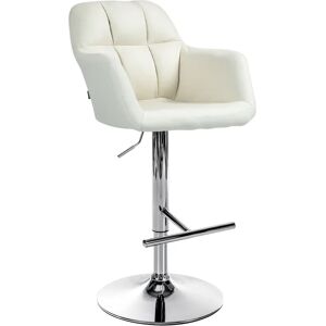 Taburete de bar CLP Natoma - Tela, Ajustable en altura, Giratorio 360° Taburete de bar CLP Natoma - Tela, Ajustable en altura, Giratorio 360°