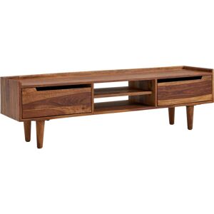 Wohnling Sheesham Lowboard - Moderner TV-Schrank mit 2 Türen Wohnling Sheesham Lowboard - Moderner TV-Schrank mit 2 Türen
