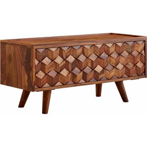 Wohnling Sheesham TV-Möbel - Naturholz - 92x44x35cm Wohnling Sheesham TV-Möbel - Naturholz - 92x44x35cm