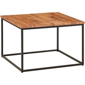 Stolik kawowy FineBuy z drewna akacjowego - Kwadratowy 60x60x41cm Stolik kawowy FineBuy z drewna akacjowego - Kwadratowy 60x60x41cm