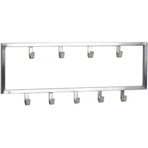 FineBuy Wieszak na Ścianę Srebrny Stal - Wieszak na ścianę FineBuy Wieszak na Ścianę Srebrny Stal - Wieszak na ścianę