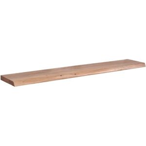 FineBuy Holz Wandregal - Rustikal Akazie - Handgefertigt - Hellbraun - Wandmontage FineBuy Holz Wandregal - Rustikal Akazie - Handgefertigt - Hellbraun - Wandmontage