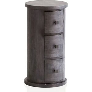 Wohnling Massiv Mango Holz Sideboard - 3 Fächer Wohnling Massiv Mango Holz Sideboard - 3 Fächer