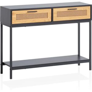 Table console FineBuy - Noir - 100x30x75 cm - Meuble - Publicité Table console FineBuy - Noir - 100x30x75 cm - Meuble - Publicité