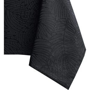 AmeliaHome Gaia Schwarze Pressede Rechteckige Tischdecke AmeliaHome Gaia Schwarze Pressede Rechteckige Tischdecke
