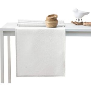 AmeliaHome Gaia Cream Table Linen Set - Water-Repellent, 115x250cm AmeliaHome Gaia Cream Table Linen Set - Water-Repellent, 115x250cm
