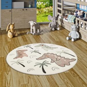 Pergamon- Tapis pour enfants Softstar Kids Dinos rigolos rond - Publicité Pergamon- Tapis pour enfants Softstar Kids Dinos rigolos rond - Publicité