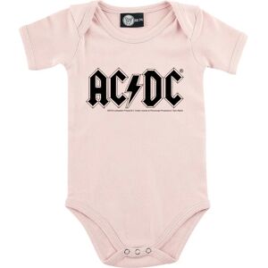 AC/DC Metal-Kids Logo Body - Unisex - Lys Rosa - Kroppstype AC/DC Metal-Kids Logo Body - Unisex - Lys Rosa - Kroppstype