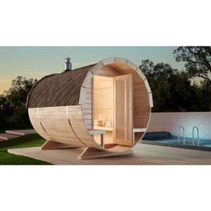 FinnTherm Carries unbehandelte sibirische Fichte Fasssauna - Saunatyp FinnTherm Carries unbehandelte sibirische Fichte Fasssauna - Saunatyp