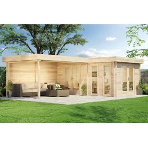FinnTherm Saunahaus Quinta ISO - Isolierte Wände bis 70mm - Saunahaus FinnTherm Saunahaus Quinta ISO - Isolierte Wände bis 70mm - Saunahaus