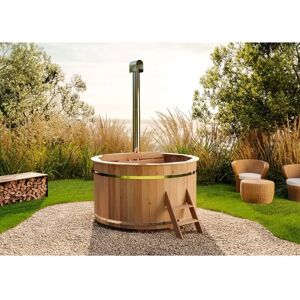 FinnTherm Bergen Hot Tub Nordic Fichte 4-6 Personen FinnTherm Bergen Hot Tub Nordic Fichte 4-6 Personen