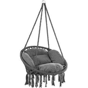 Chaise Suspendue Detex - Ø60cm, Style Bohème, Résistante aux Intempéries Chaise Suspendue Detex - Ø60cm, Style Bohème, Résistante aux Intempéries