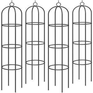 Gardebruk - Arco de Jardín con Rosas y Soportes para Trepar - 4x Columna de Rosas Gardebruk - Arco de Jardín con Rosas y Soportes para Trepar - 4x Columna de Rosas