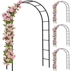 Arco de Jardín Gardebruk - Estructura enrejada de metal para plantas trepadoras Arco de Jardín Gardebruk - Estructura enrejada de metal para plantas trepadoras