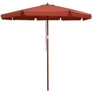Kingsleeve Wooden 330cm Parasol UV50+ Water-Repellent Large Shade - Parasol Kingsleeve Wooden 330cm Parasol UV50+ Water-Repellent Large Shade - Parasol
