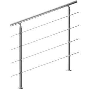 Monzana 120 cm Handrail - Adjustable for Stair Inclination - Indoor/Outdoor Monzana 120 cm Handrail - Adjustable for Stair Inclination - Indoor/Outdoor