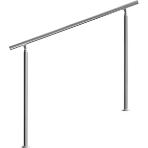 Monzana 150 cm Stainless Steel Stair Handrail - Indoor Outdoor Durable Monzana 150 cm Stainless Steel Stair Handrail - Indoor Outdoor Durable