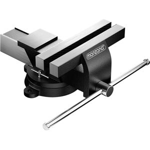 Monzana - Steel Bench Vise 125mm/150mm Black - Workshop Clamp Monzana - Steel Bench Vise 125mm/150mm Black - Workshop Clamp