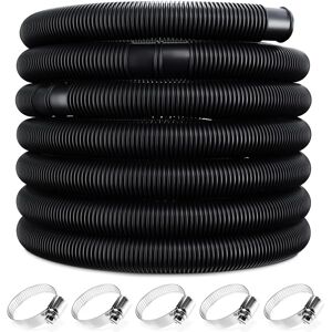 Monzana Pool Hose - 38mm Black 6m Monzana Pool Hose - 38mm Black 6m