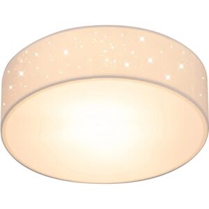 Lampe de plafond ciel étoilé Monzana - En tissu blanc Lampe de plafond ciel étoilé Monzana - En tissu blanc