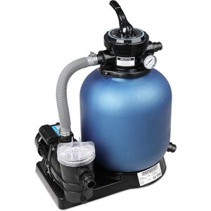 Monzana - Sistema di Filtraggio a Sabbia - 11000 L/h - Serbatoio 30L - Piscine salate Monzana - Sistema di Filtraggio a Sabbia - 11000 L/h - Serbatoio 30L - Piscine salate