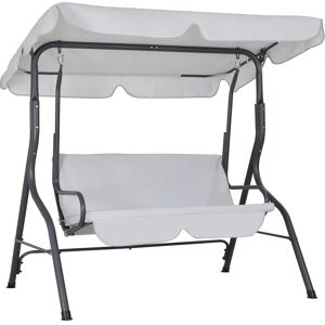 Casaria Garden Swing Hollywood Adjustable Canopy 2-Person Outdoor Bench Casaria Garden Swing Hollywood Adjustable Canopy 2-Person Outdoor Bench