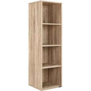 Casaria Skylar Shelf - 4 Compartments, Oak, Modern Design Casaria Skylar Shelf - 4 Compartments, Oak, Modern Design