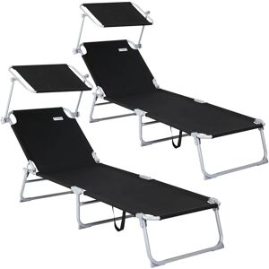 Transat de Jardin Hawaii Casaria - Ajustable, Résistant aux Intempéries 195cm Transat de Jardin Hawaii Casaria - Ajustable, Résistant aux Intempéries 195cm
