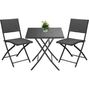 Ensemble Mobilier de Jardin Casaria - Chaises Pliantes - Publicité Ensemble Mobilier de Jardin Casaria - Chaises Pliantes - Publicité