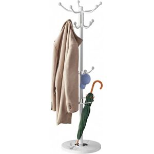 Casaria Modern Marble Coat Rack - 14 Hooks 360° Rotating Casaria Modern Marble Coat Rack - 14 Hooks 360° Rotating