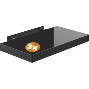 Casaria Étagère Murale 50cm Ensemble de 3 - Étagère flottante Casaria Étagère Murale 50cm Ensemble de 3 - Étagère flottante