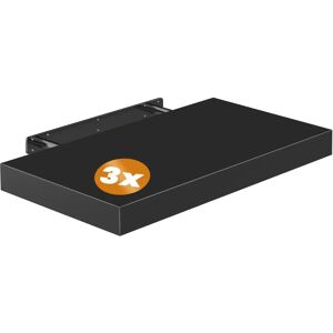 Casaria Set di 3 Mensole a Parete - 50 cm Mensole Galleggianti Moderne - Mensola da Parete Casaria Set di 3 Mensole a Parete - 50 cm Mensole Galleggianti Moderne - Mensola da Parete