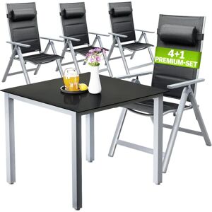 Casaria Garden Set Bern Premium 5-piece Aluminum - Garden Furniture Set Casaria Garden Set Bern Premium 5-piece Aluminum - Garden Furniture Set