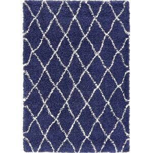 MYFLAIR MÖBEL & ACCESSOIRES Temara Shag Teppich - 122x183 cm - Blau MYFLAIR MÖBEL & ACCESSOIRES Temara Shag Teppich - 122x183 cm - Blau
