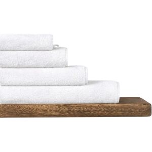 SCHIESSER Milano Baumwollhandtücher - 4 Stk, 50x100cm, Weiß SCHIESSER Milano Baumwollhandtücher - 4 Stk, 50x100cm, Weiß