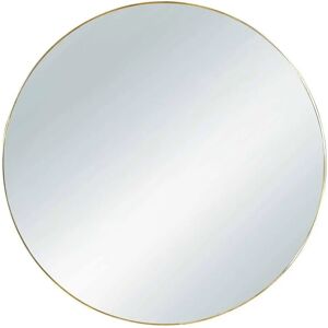 Sconto Zlatý Kovový Kulatý Zrcadlo 50cm - Zrcadlo Sconto Zlatý Kovový Kulatý Zrcadlo 50cm - Zrcadlo