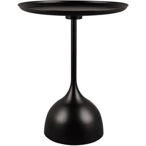 MIRRORS AND MORE Mona Tavolino - Rotondo, 48-60cm, Nero MIRRORS AND MORE Mona Tavolino - Rotondo, 48-60cm, Nero