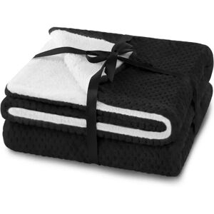 Funda de cama jacquard negro 220x240 - Linen Funda de cama jacquard negro 220x240 - Linen