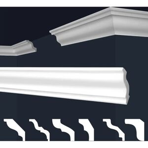 MARBET DESIGN - E-5 - 40x45mm - Blanc - Cornice - Publicité MARBET DESIGN - E-5 - 40x45mm - Blanc - Cornice - Publicité