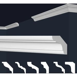 MARBET DESIGN - E-23 - 22x22 mm - Blanc - Moulure plafond et mur - Publicité MARBET DESIGN - E-23 - 22x22 mm - Blanc - Moulure plafond et mur - Publicité