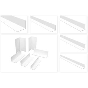HEXIM - Strisce angolari pvc bianco 2m - 20x20 mm - Publicité HEXIM - Strisce angolari pvc bianco 2m - 20x20 mm - Publicité